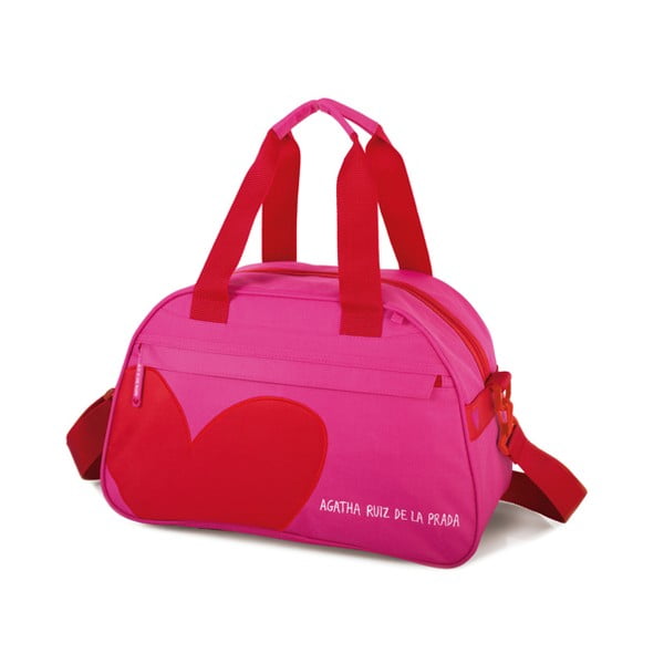Cestovní taška Agatha, růžová