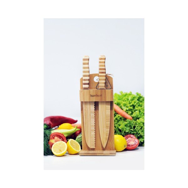 Bambusest statiiv koos 2 noaga Chapati - Bambum-image-1