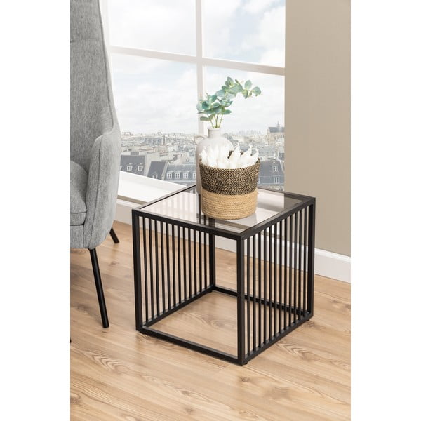 Klaaspinnaga laud 40x40 cm Strington - Actona-image-1