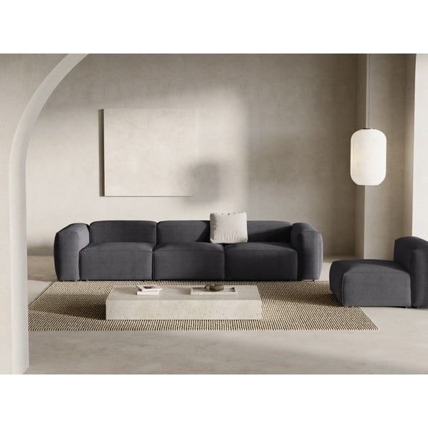  Tumehall velvetdiivan 364 cm Bergamo – Cosmopolitan Design-image-1