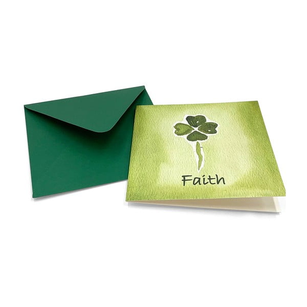 Kinkekirjakomplekt koos soovidega Four-Leaf Clover - Kartos-image-1