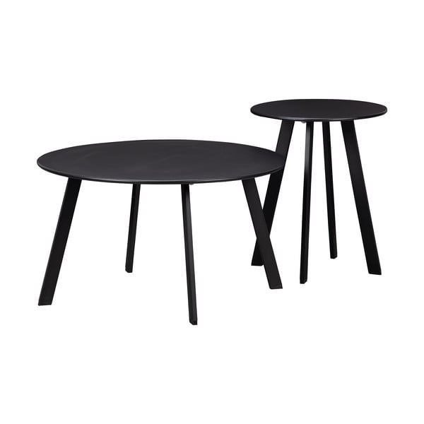 Must aia hoiulaud, ø 40 cm Fer - WOOOD-image-2