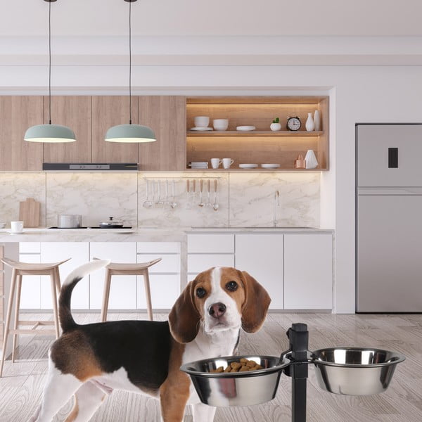 Kausside komplekt koos alusega roostevaba teras – Love Story-image-1