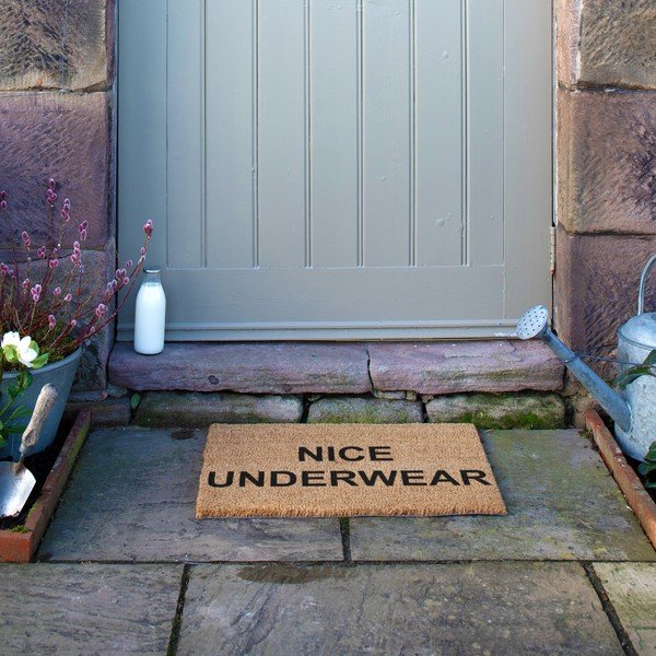 Kookoskiududest matt 40x60cm Nice Underwear - Artsy Doormats-image-3