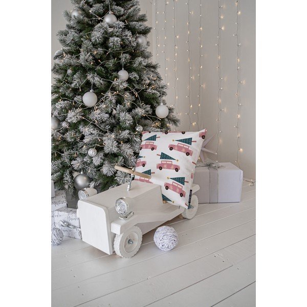 Jõulumotiiviga dekoratiivpadi 45x45 cm Christmas Ride – Butter Kings-image-1