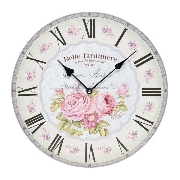 Nástěnné hodiny InArt Romance, ⌀ 34 cm