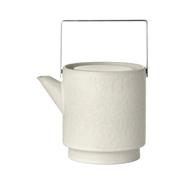 Kreemjas keraamiline teekann sõelaga 1 l Makoto - Blomus