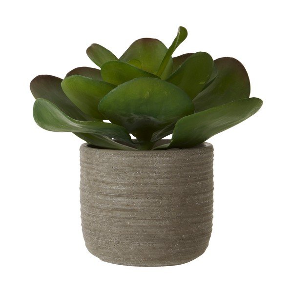 Umělá květina lotusu v šedém květináči Premier Housewares Fiori-image-1