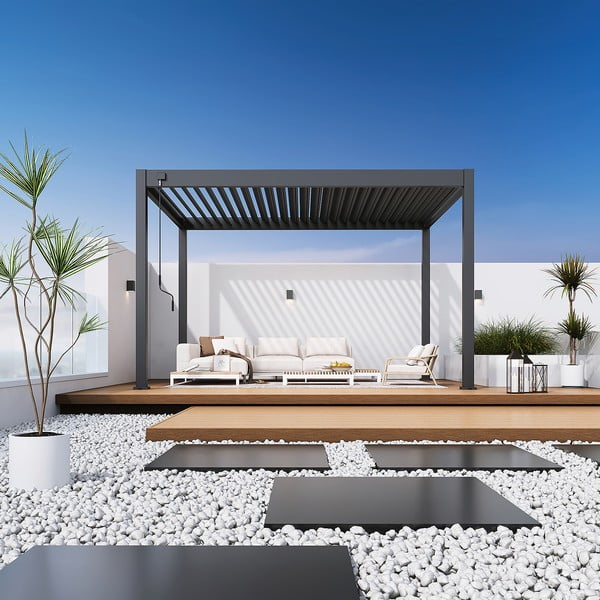 Bioklimaatiline pergola Intro Plus - Rojaplast-image-1