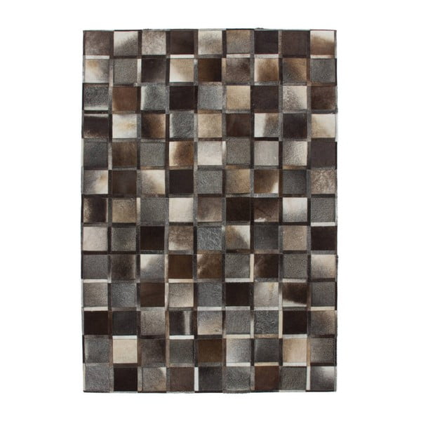Kožený ručně vyráběný koberec Kayoom Eclipse, 160 x 230 cm