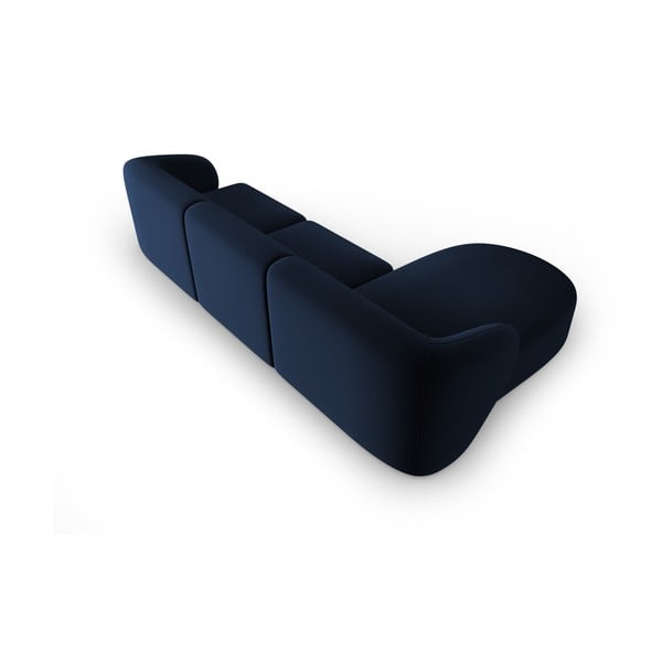 Sinine sametist nurgadiivan (vasak nurk) Paolo - Milo Casa-image-3