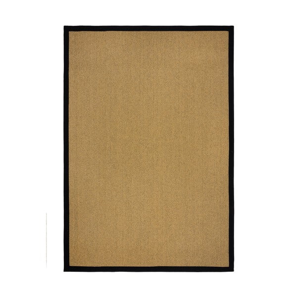 Must-helepruun sise- ja välisvaip 200x290 cm Sisal Look - Flair Rugs