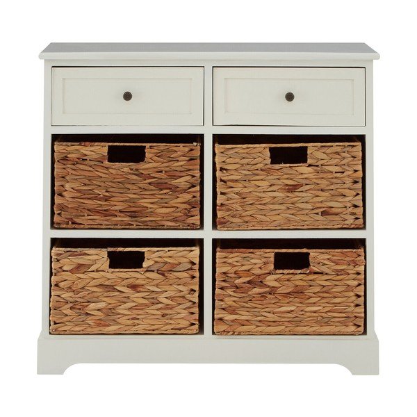 Elevandiluu kummut, valmistatud täispuidust paulownia puidust, 76x70x33 cm Vermont - Premier Housewares-image-3