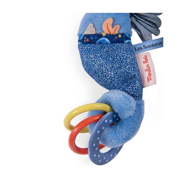 Rippuv mänguasi lapsele Sea Horse - Moulin Roty-image-2