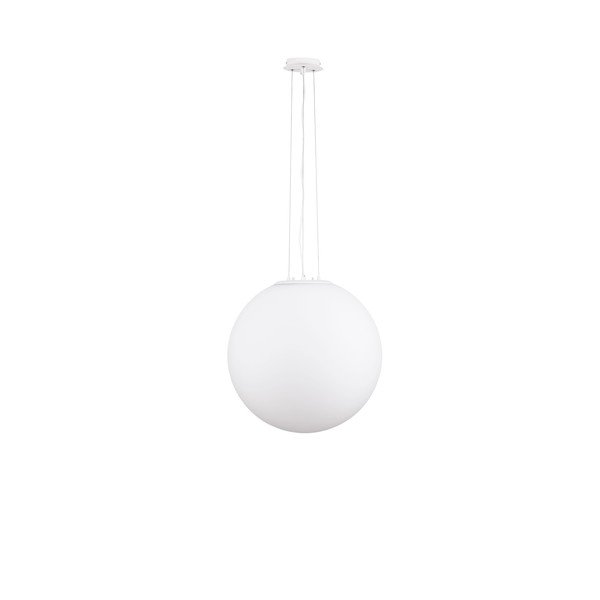 Valge klaasist ripplamp ø 50 cm Nevoso - Nova Luce