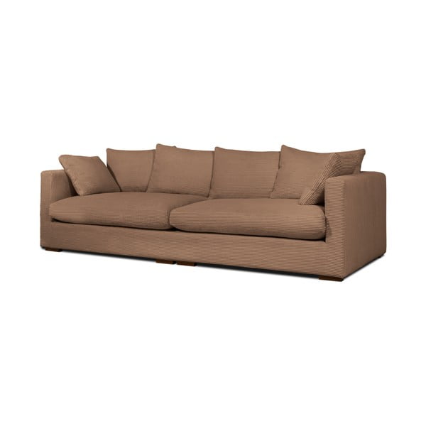 Helepruun velvetist diivan 266 cm Comfy - Scandic-image-2