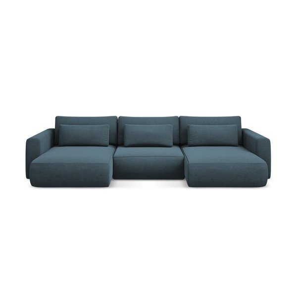 Sinine lahtikäiv/panipaigaga U-kujuline nurgadiivan Kapua – Makamii