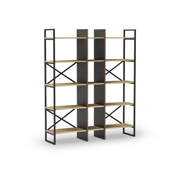 Raamaturiiul tammedekooriga  143,5x175 cm Ara - Marckeric-image-3