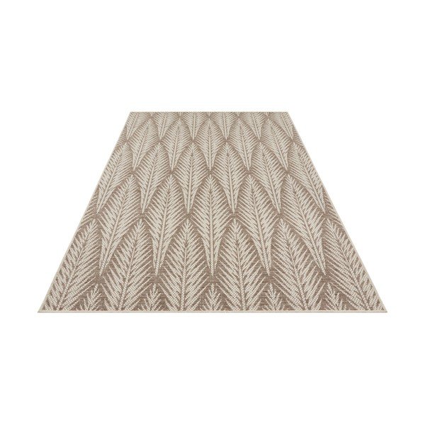 Pruun ja beež õuevaip , 140 x 200 cm Pella - NORTHRUGS-image-2