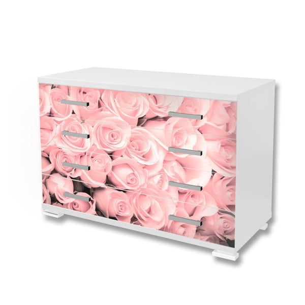Nalepovací tapeta na nábytek Dimex Růže, 125 x 85 cm