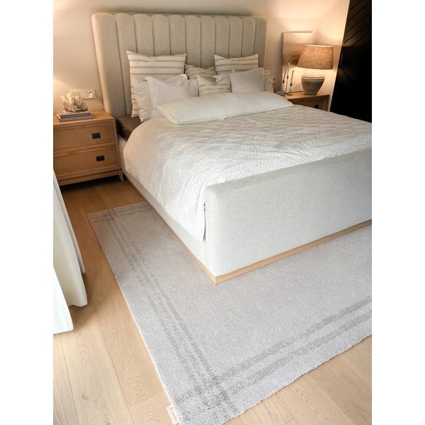 Kreem villane vaip 160x240 cm Calisia M Grid Rim - Agnella-image-2