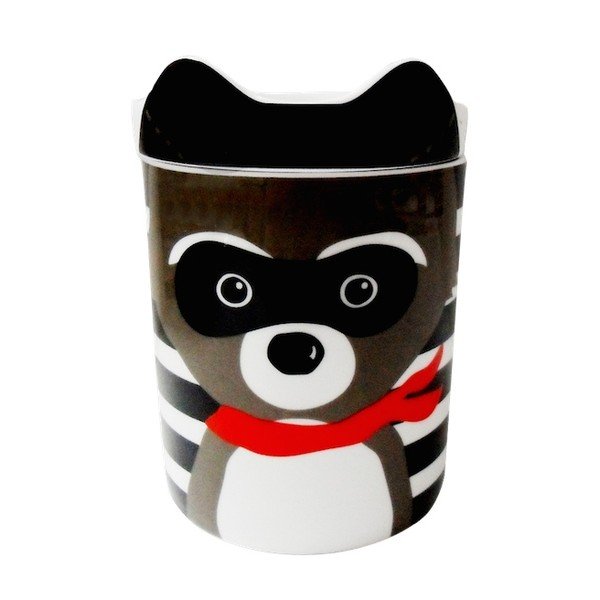 Hrnek z kostního porcelánu s víčkem Silly Design Ricky, 280 ml-image-1