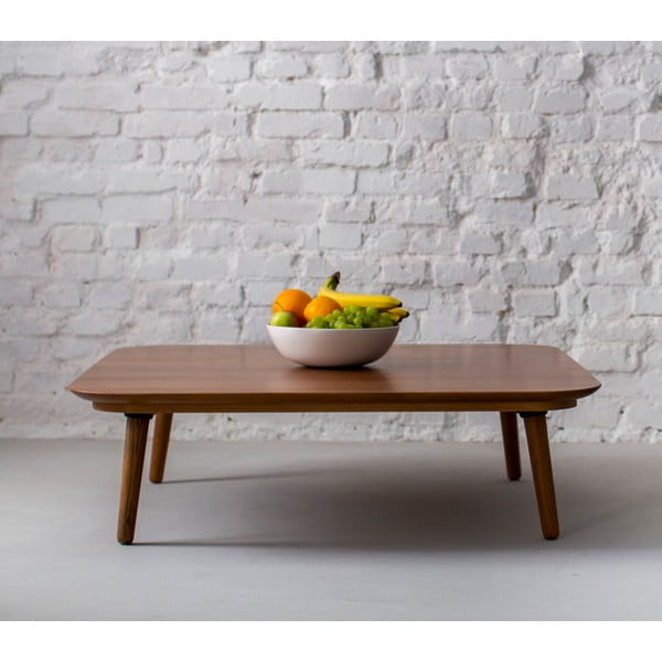 Söögilaud saarepuidust, 110 x 110cm Contrast Tetra - Ragaba-image-1