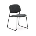 Tumehall metallist virnastatav söögitool Meli - Kave Home