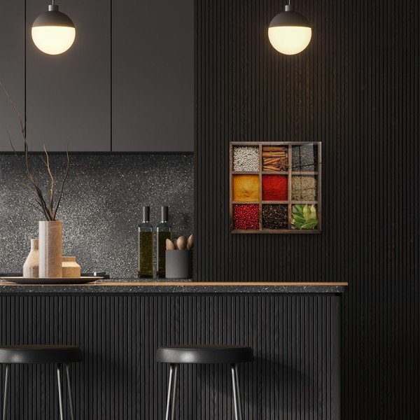 Klaasist maal 30x30 cm Spices Box - Styler-image-1