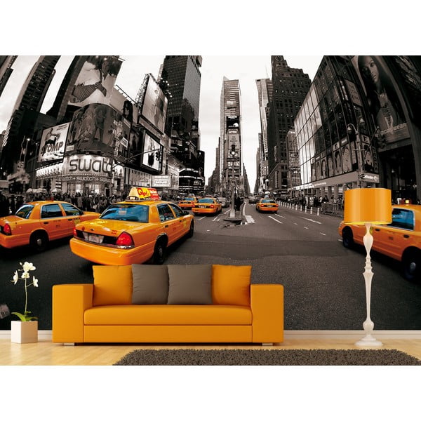 Velkoformátová tapeta NY Taxi, 315x232 cm