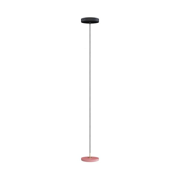 Roosa LED rippvalgusti metallist lambivarjuga ø 15 cm Asteria Micro - UMAGE-image-3