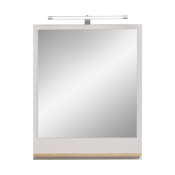 Valgustuse ja riiuliga seinapeegel 60x74,5 cm Quickset 966 - Pelipal-image-4