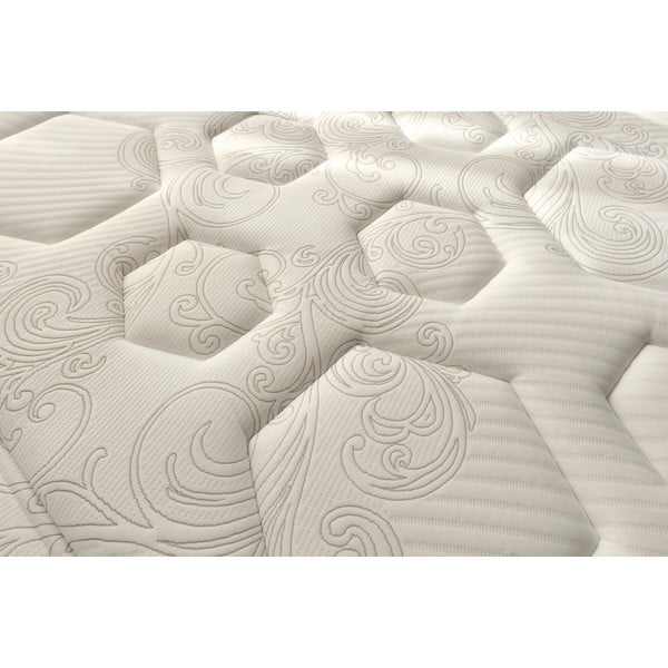 Kõva/keskmine kahepoolne termoreguleeriv vedrumadrats 120x200 cm Hexaflex Bagged Springs Gel - Moonia-image-4