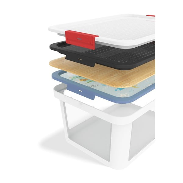 Valge plastikust hoiukarp 55,5x39x26,5 cm Albris - Rotho-image-3