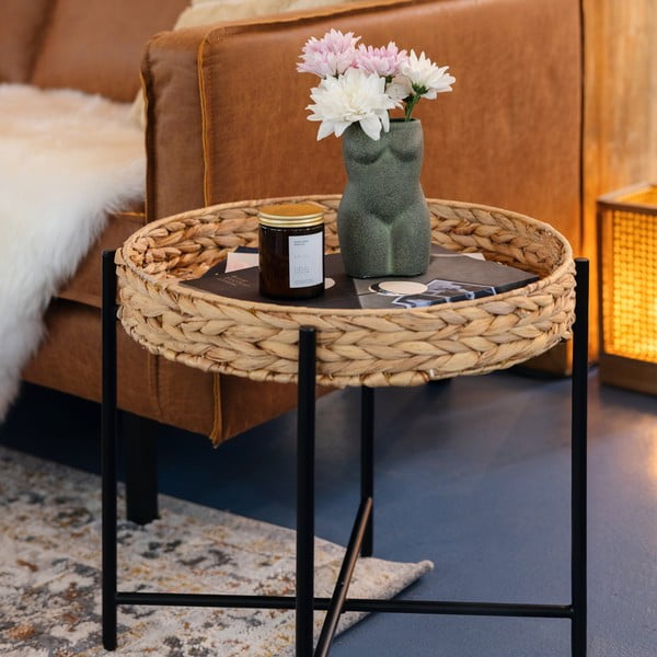 Ümmargune küljelaud ø 50 cm Naro - House Nordic-image-1