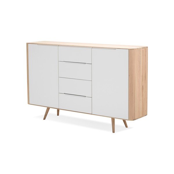 Tammepuust kapp Kaks, 180 x 110 cm Ena - Gazzda-image-2