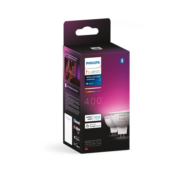 Nutipirnid 2tk komplektis GU 5,3, 6W White and color ambiance - Philips Hue-image-2