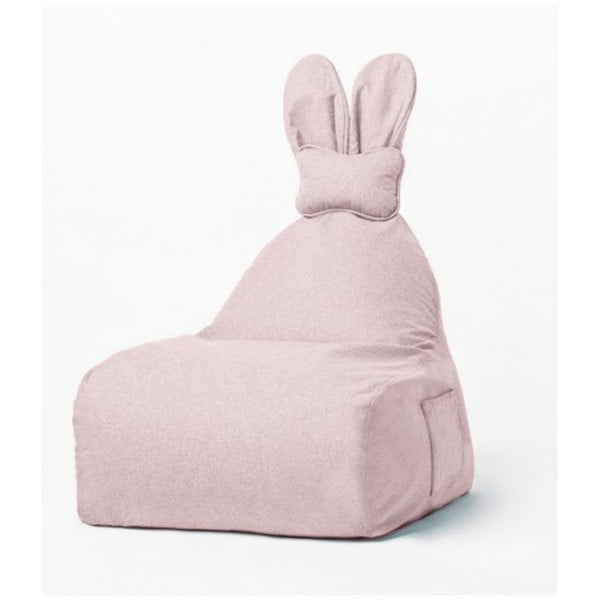 Heleroosa laste kott-tool Funny Bunny - The Brooklyn Kids