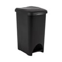 Must plastist pedaaliga prügikast 40 l - Addis