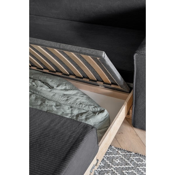 Tumehall diivanvoodi 168 cm Lucky Lucy - Miuform-image-4