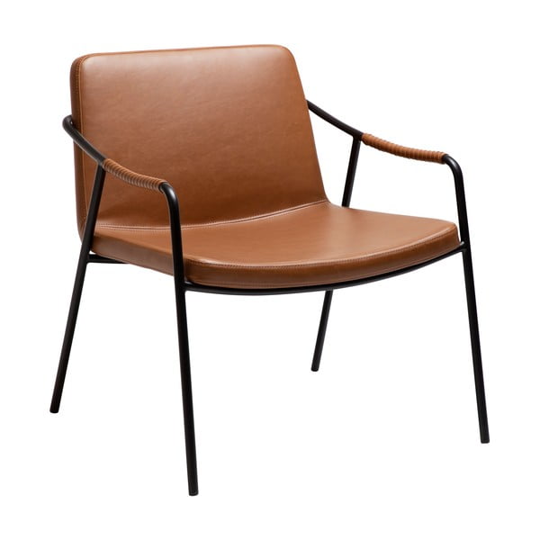 Pruun kunstnahast tugitool Boto - DAN-FORM Denmark