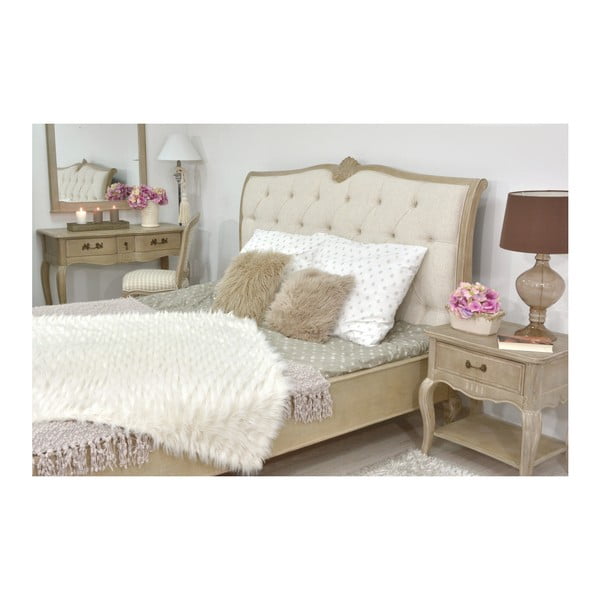 Béžová postel z březového dřeva Livin Hill Venezia, 180 x 200 cm-image-2