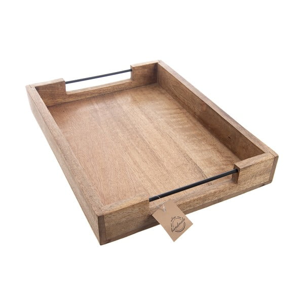 Puidust kandik 30x40,5 cm Mango - Orion-image-3