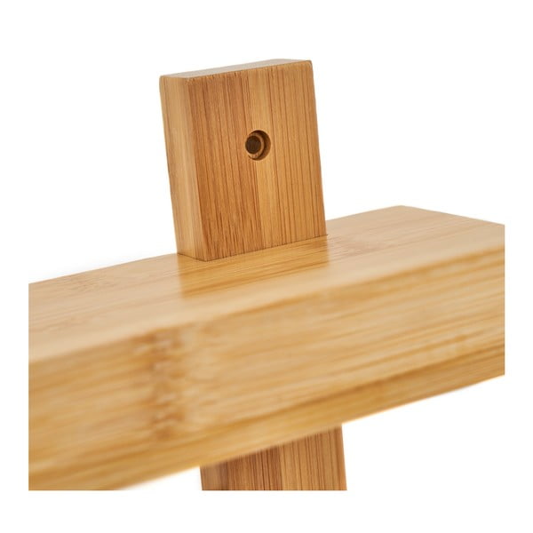 Bambusest seinakinnitus riiuliga - Casa Selección-image-3