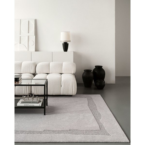 Helehall villane vaip 133x190 cm Morphic Rocca - Agnella-image-3