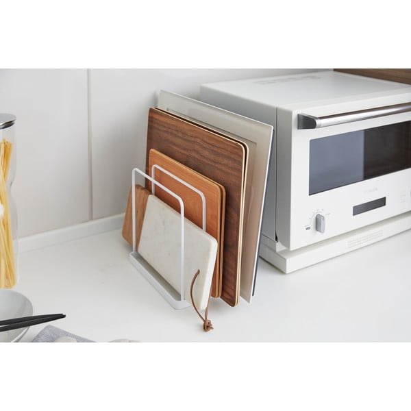 Valge metallist korraldaja Yamazaki Tower - YAMAZAKI-image-4