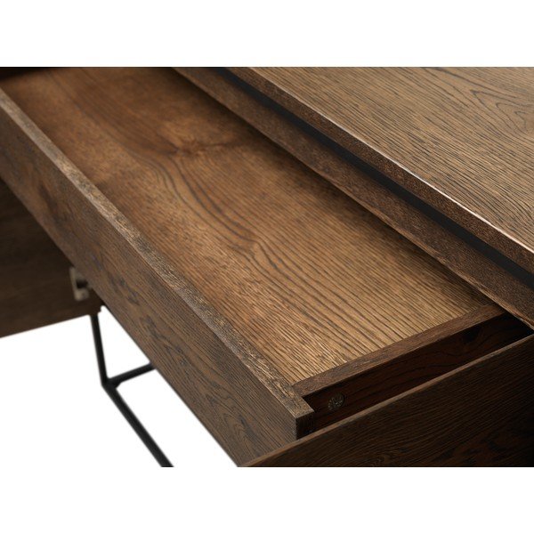 Tammepuidust detailidega sahtli kapp Rivoli - Unique Furniture-image-4