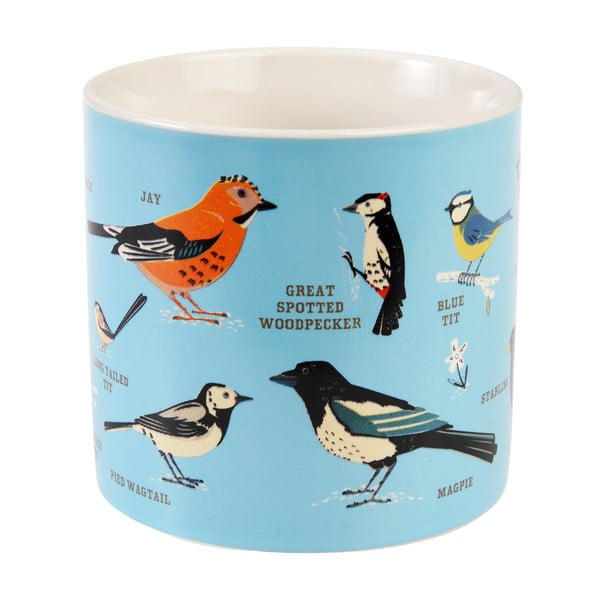 Sinine-kreem keraamiline kruus 350 ml Garden Birds - Rex London-image-3