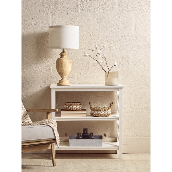 Valge männipuidust riiul 40x81x81 cm Heritage - Premier Housewares-image-3