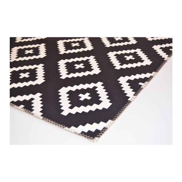 Valge-must pestav vaip 80x150 cm Geo – Vitaus-image-2